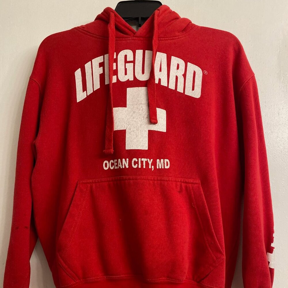 Lifeguard Sweatshirt Ocean City Maryland - Size M